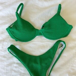 NEW shein green bikini